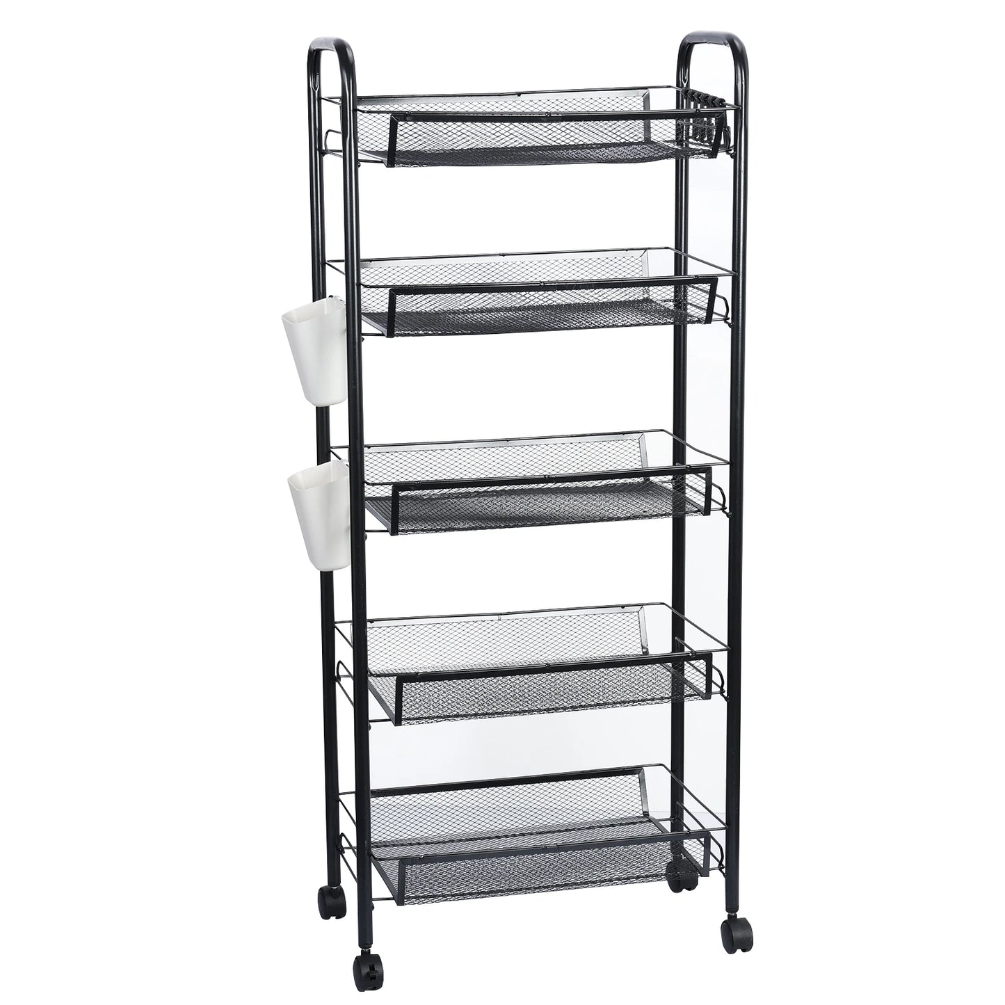 5 Tier Stackable Metal Mesh Storage Basket