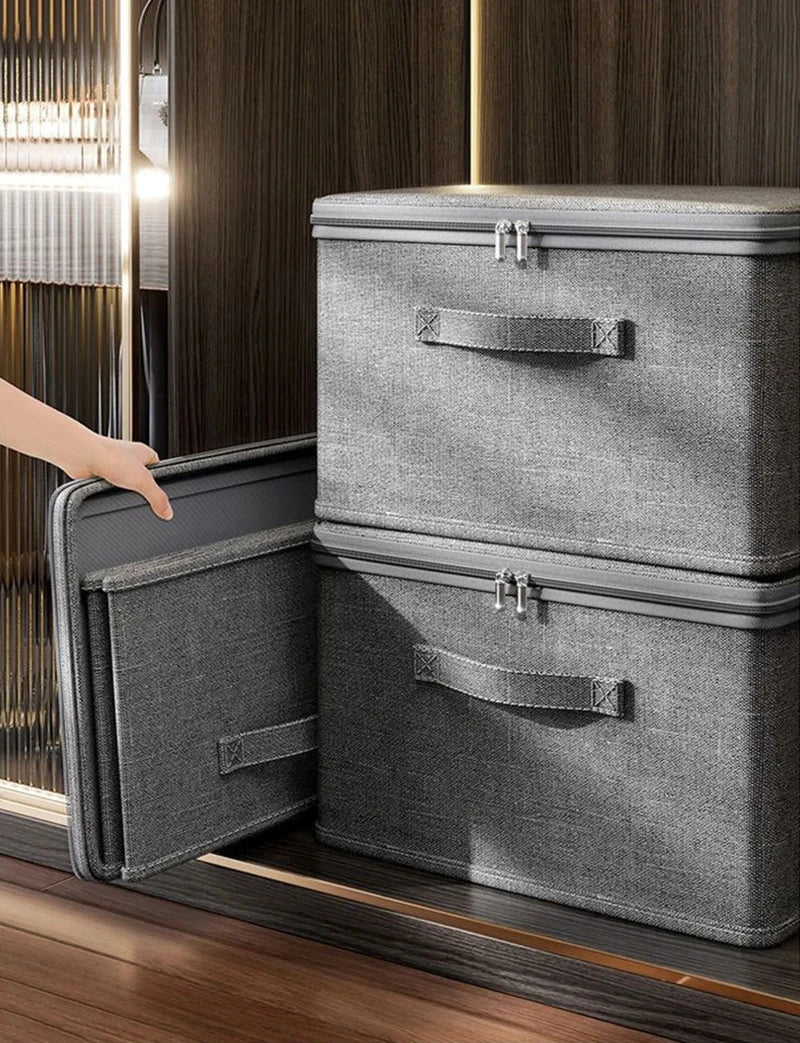 Waterproof Extra Large Stackable Canvas Storage Box