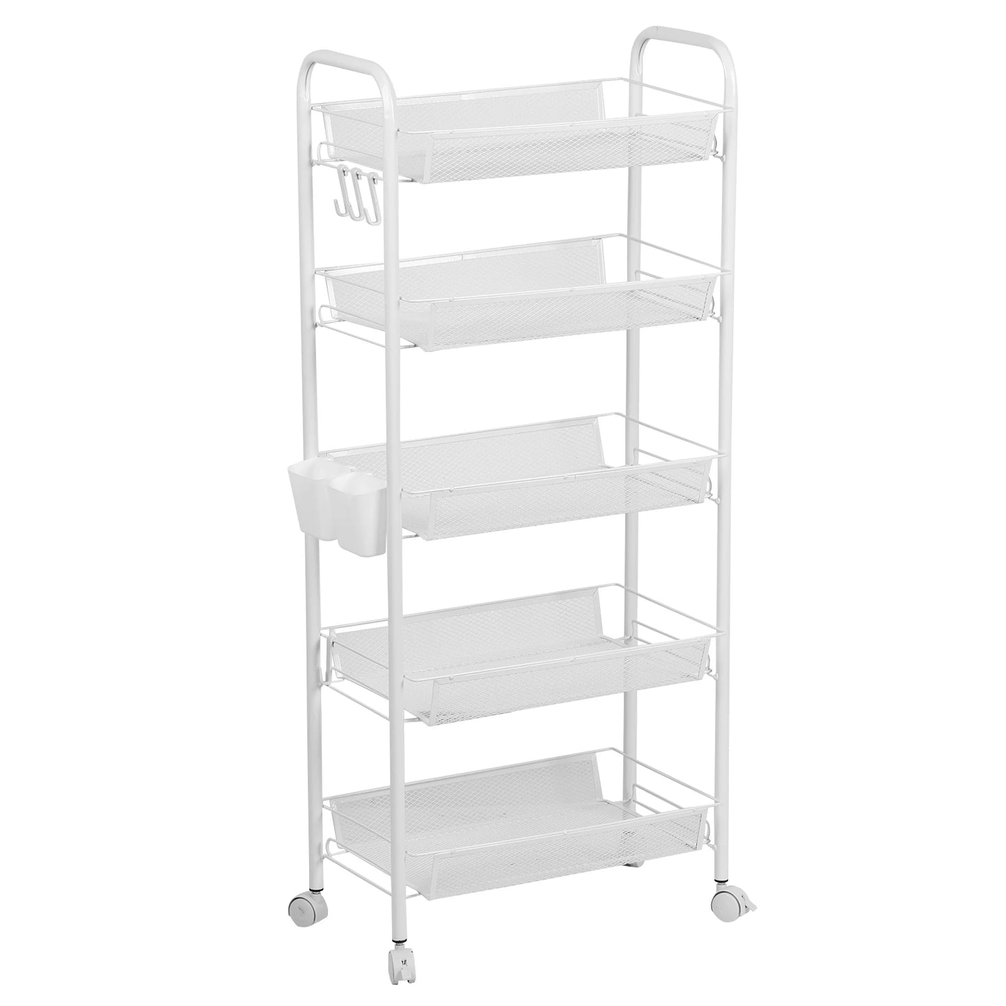 5 Tier Stackable Metal Mesh Storage Basket