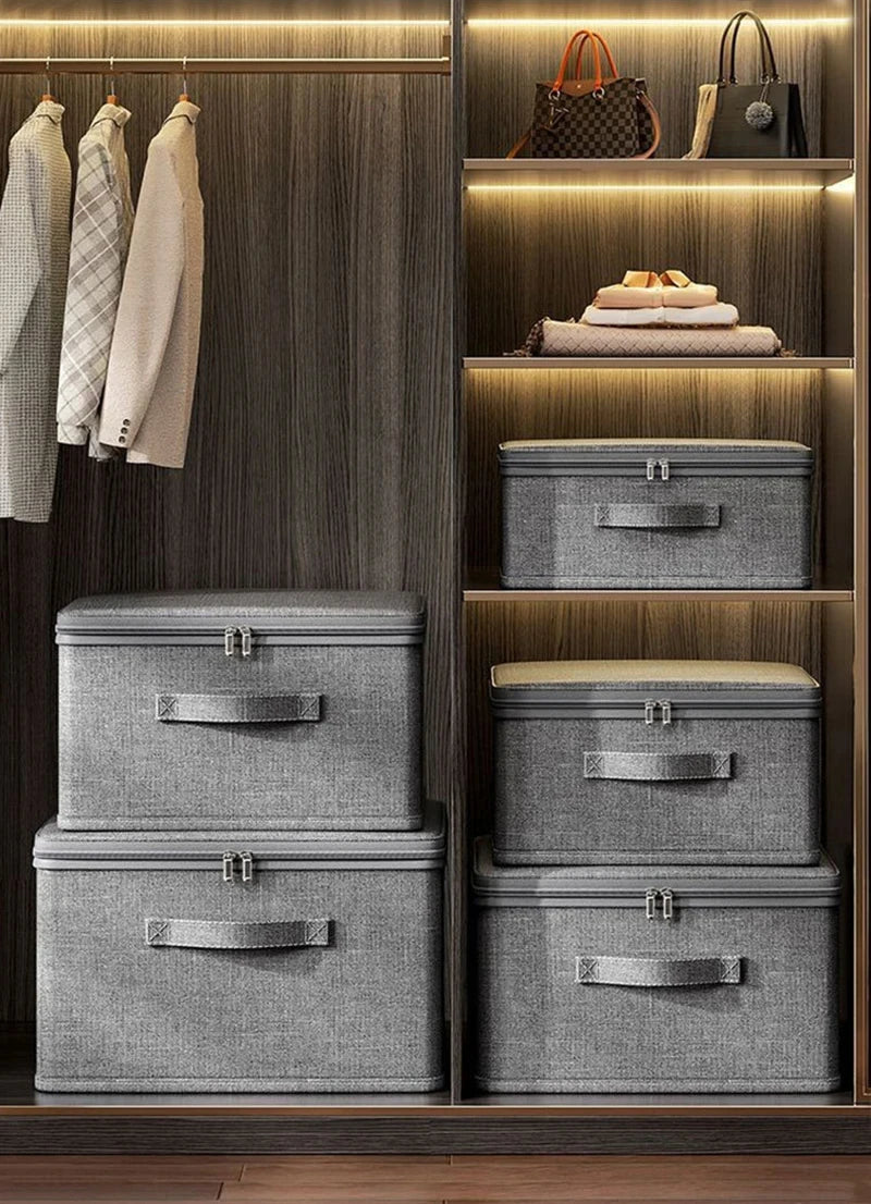Waterproof Extra Large Stackable Canvas Storage Box